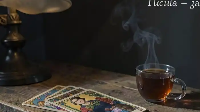 расклад таро по переписке — тишина, карта и чай