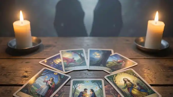 Расклад Таро портал на разлучницу — визуальное изображение расклада