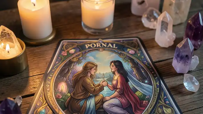 Расклад Таро портал — изображение тайны в отношениях