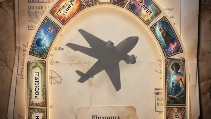 Расклад Таро «портал» на визу и загранпаспорт – визуальная схема