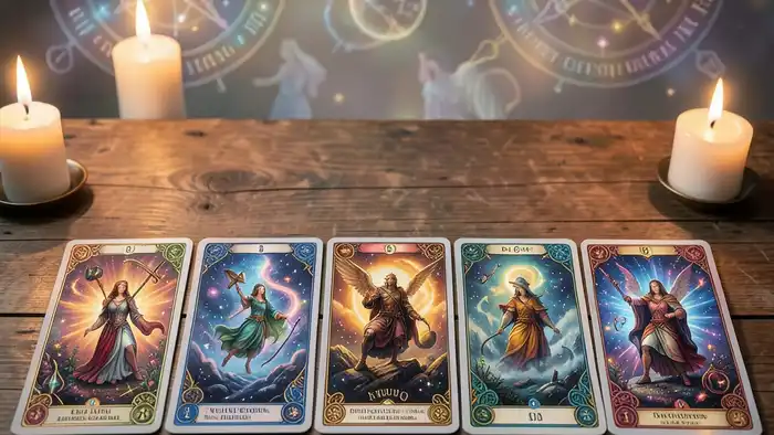 Расклад Таро «послание Вселенной» на публичность – визуальное изображение расклада