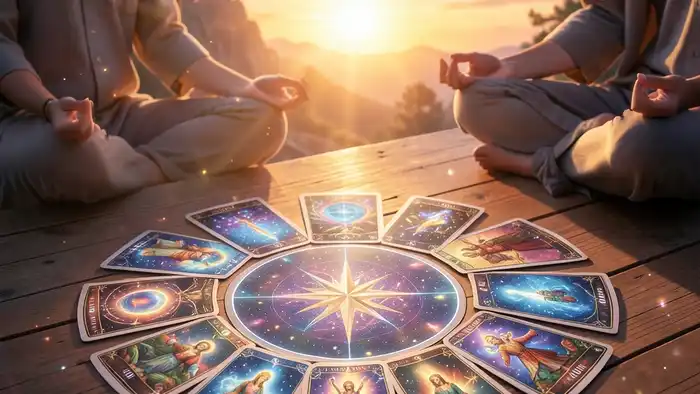 расклад Таро послание Вселенной на солнцестояние изображение