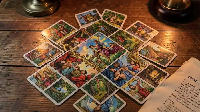 Расклад Таро «послание Вселенной» на судебный иск о деньгах