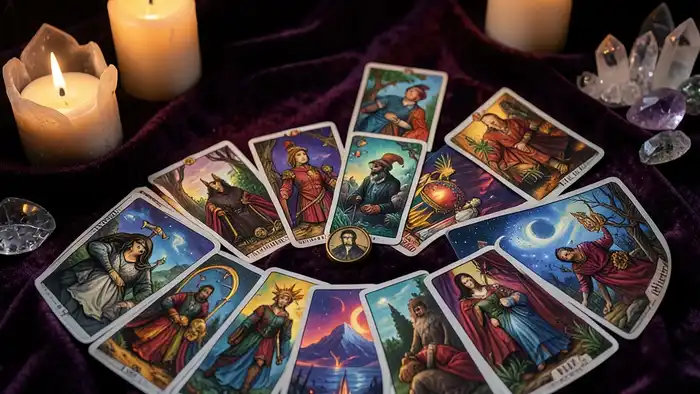 Расклад Таро "послание Вселенной" на январь: схема, карты, атмосфера