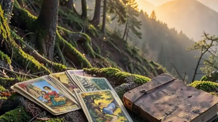 Расклад Таро "послание Вселенной" на земельный вопрос — схема карт, энергия земли и духовное чтение