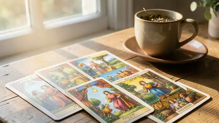 Расклад Таро «послание Вселенной» утренний ритуал