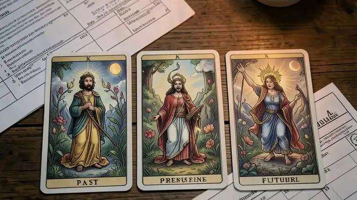 Расклад Таро «прошлое настоящее будущее» на ипотеку – карта прошлого, настоящего и будущего