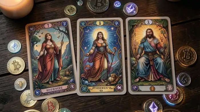 Расклад Таро «прошлое настоящее будущее» на криптовалюту