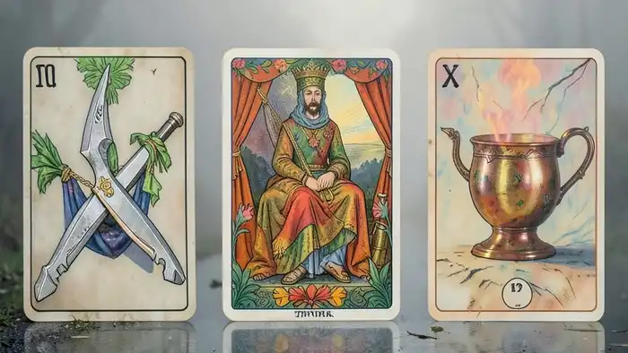 Расклад Таро прошлое настоящее будущее: три карты с символикой прошлого, настоящего и будущего