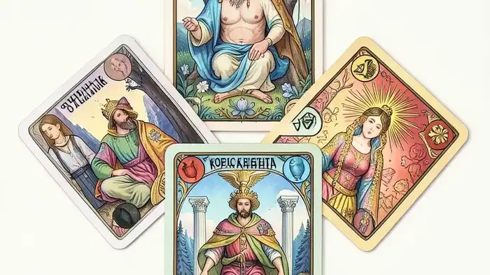 Расклад Таро "простой крест" на первую любовь: схема карт и интерпретация позиций