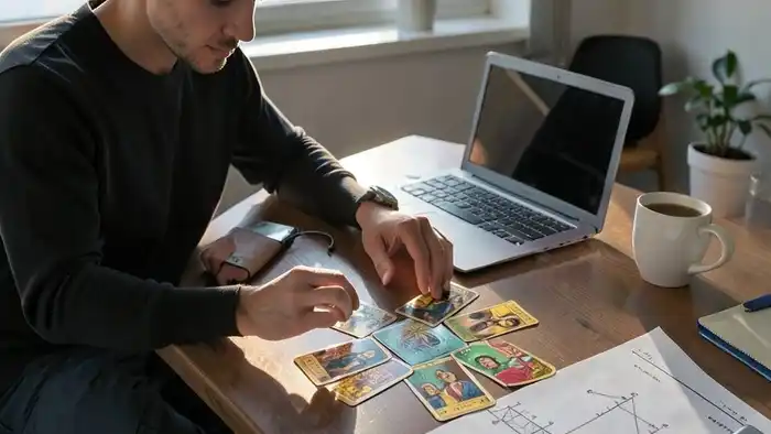 Расклад Таро "простой крест" на стажировку: схема позиций, карты и трактовка