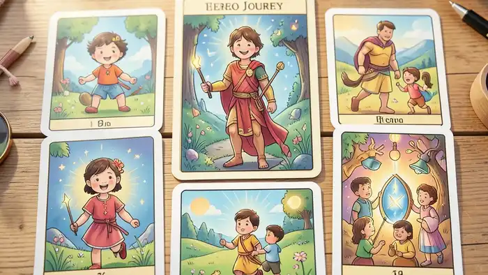 Расклад Таро «путь героя» на ребенка – визуальная схема расклада