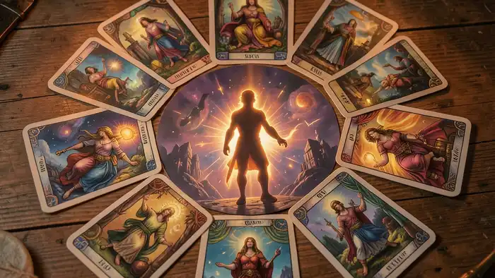 Расклад Таро путь героя на судьбу – визуальная схема расклада