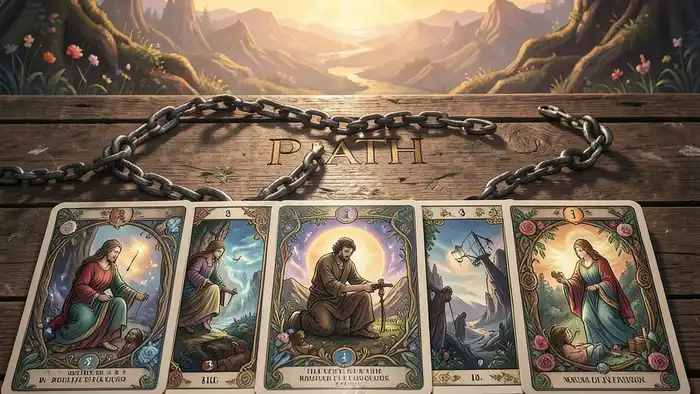 Расклад Таро «путь» на абьюз – карта с символикой освобождения