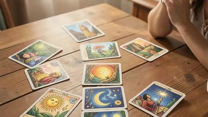 Расклад Таро путь на чувства к коллеге изображение