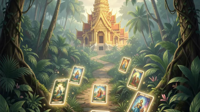 Расклад Таро «Путь» на Таиланд: схема, значение позиций и пример чтения