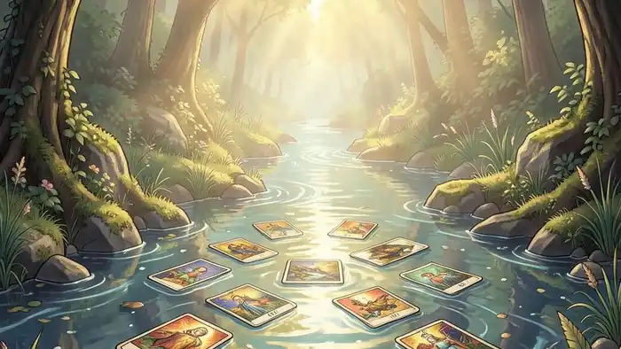 расклад Таро река жизни визуализация