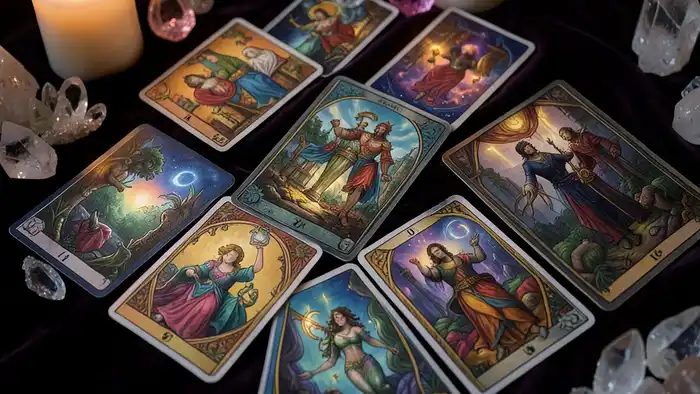 Расклад Таро "ромб" на булимия — схема позиций и ключевые карты для интерпретации