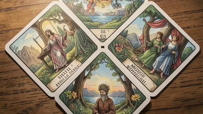 расклад Таро ромб на ипотеку изображение