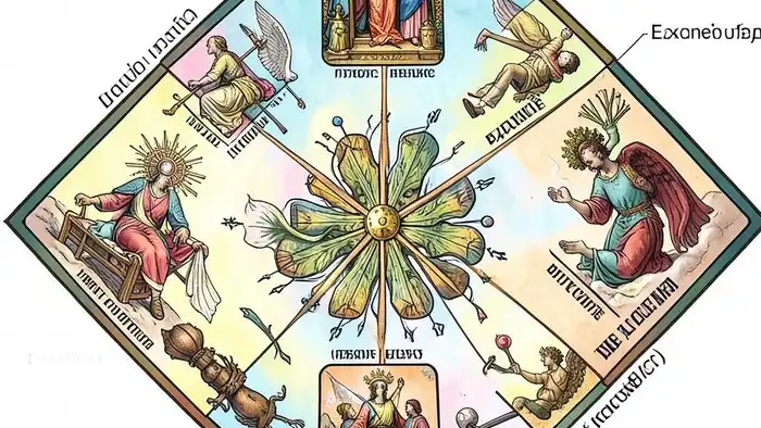 расклад таро ромб на предназначение схема позиций