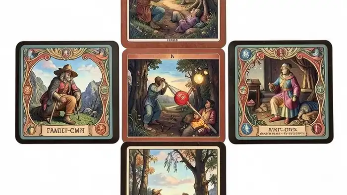 расклад Таро "ромб" на спонсора — схема позиций и карт