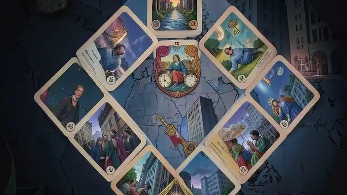 Расклад Таро "ромб" на вид на жительство — схема позиций и интерпретация карт