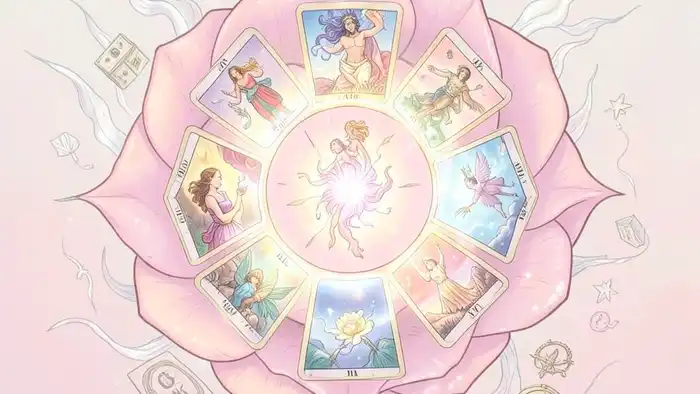 расклад Таро роза ветров финансовый расклад