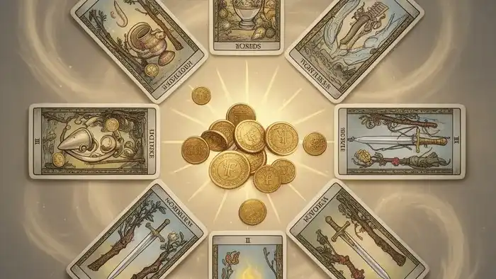 Расклад Таро «Роза ветров» на отчисление – визуальная схема