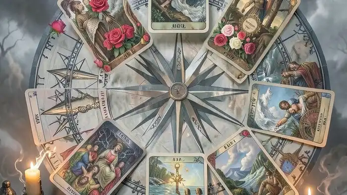 Расклад Таро "роза ветров" на отношения со свекровью — схема позиций и интерпретация карт