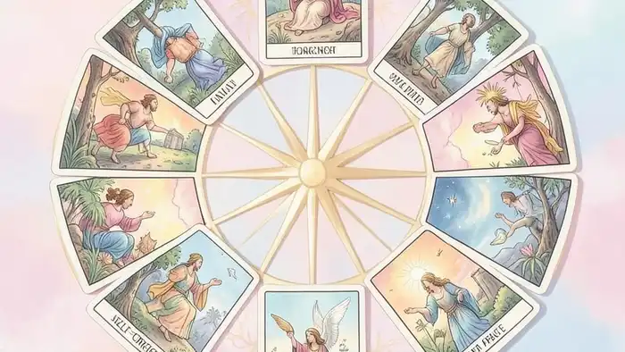 расклад Таро роза ветров прощение себя