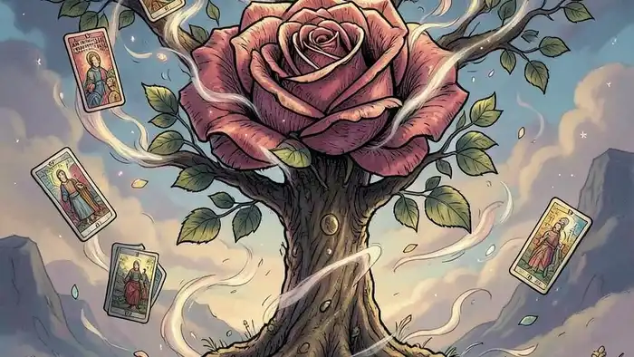 расклад роза ветров на родовую карму изображение