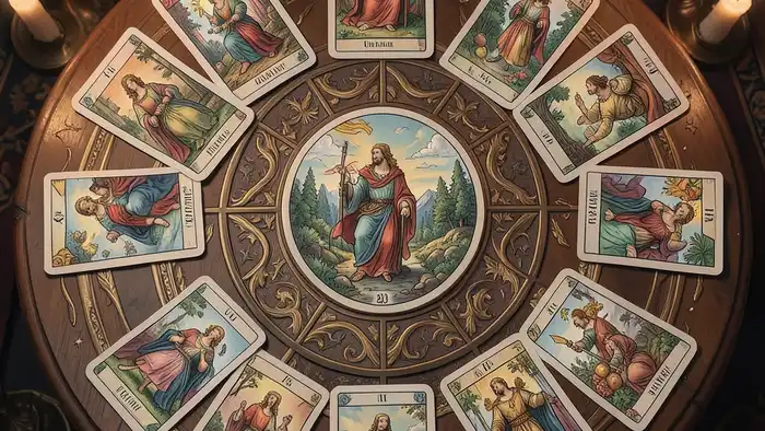 Расклад Таро роза ветров изображение