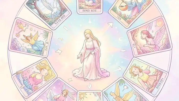 Расклад Таро «роза ветров» на усыновление – визуальное представление