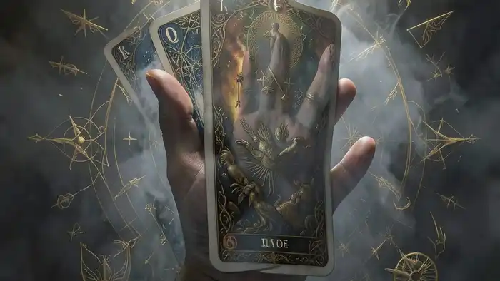 Расклад Таро "рука судьбы" на харизму: шесть карт, расположенных как пальцы, символы влияния и внутренней силы