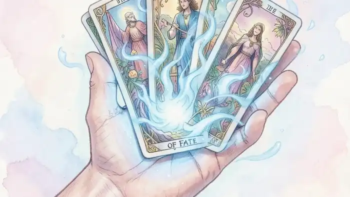 расклад Таро рука судьбы на охлаждение чувств изображение