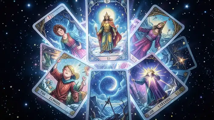 Расклад Таро «рука судьбы» на январь – рука из карт Таро