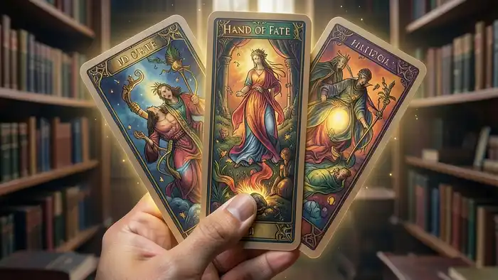 расклад Таро рука судьбы изображение