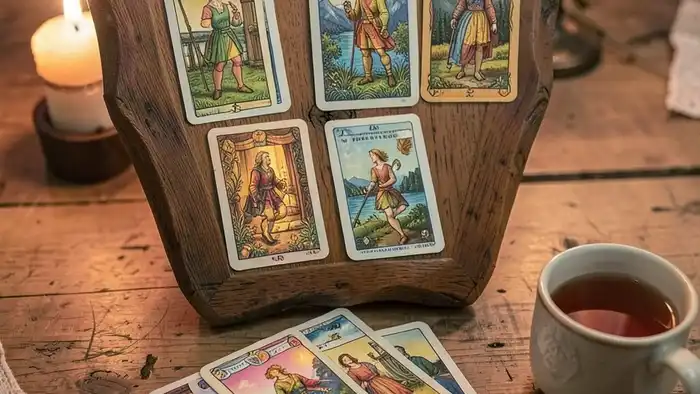 расклад Таро "щит" на ипотеку одобрят ли — схема из семи карт