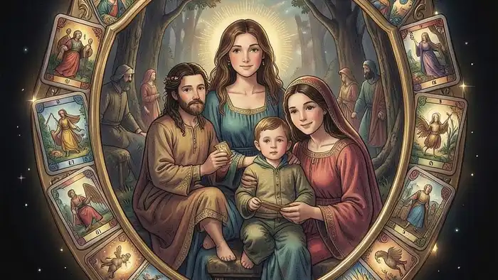 Расклад Таро «щит» на семейные тайны изображение