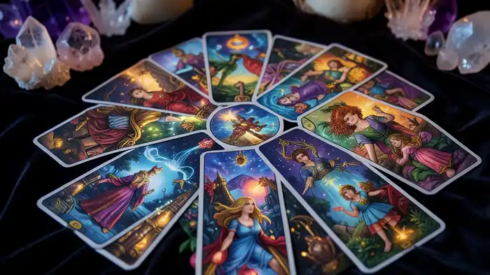 Расклад Таро "сердце" на беременность: схема из 7 карт, выложенных в форме сердца