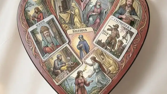 Расклад Таро "сердце" на чувства женщины: схема и значения карт