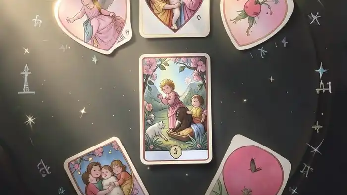 Расклад Таро "сердце" на одного ребенка или двух — схема позиций и карты для интерпретации решения о детях