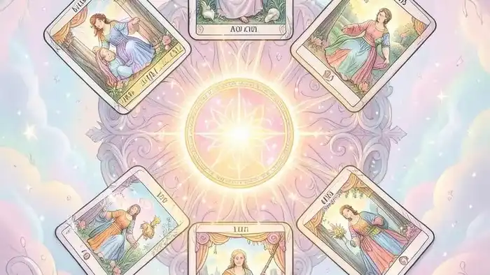 расклад Таро сердце – изображение расклада в виде сердца