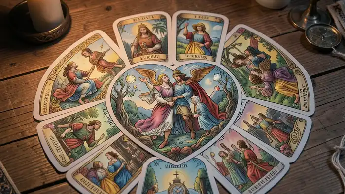 расклад таро сердце на прокрастинацию изображение