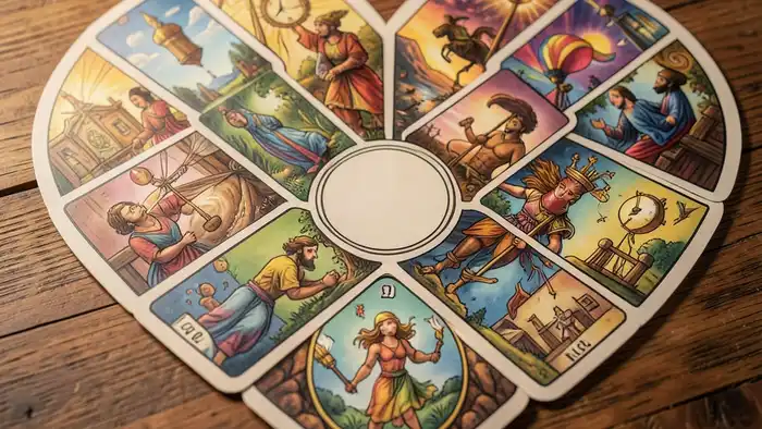 расклад Таро сердце на резюме изображение