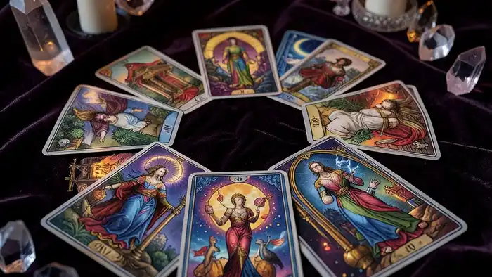 Расклад Таро "сердце" на школьные проблемы — схема из 7 карт для понимания эмоций ребенка