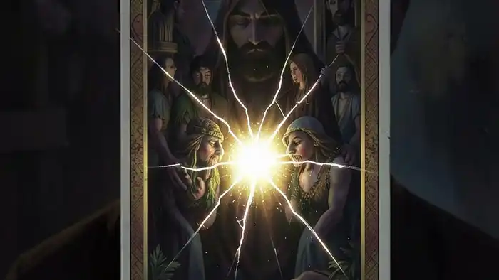 Расклад Таро "сердце" на штраф — визуализация семи позиций и внутреннего наказания