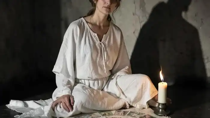 Расклад Таро "спираль" на крестного: схема из семи позиций, символизирующая энергетическое влияние на душу