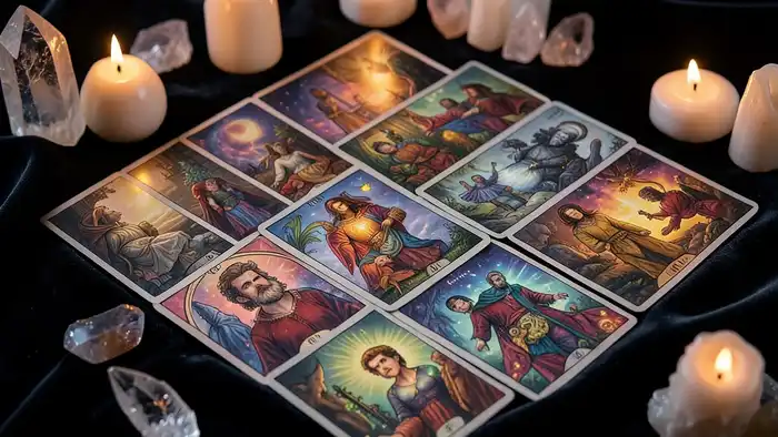 расклад таро стрела на давление — схема и позиции карт