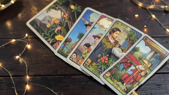 расклад Таро "стрела" на франшизу схема из семи позиций